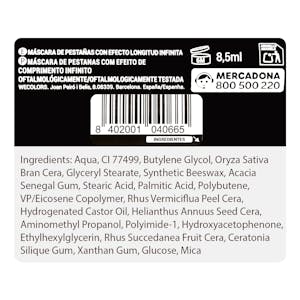 Deliplus Long Xtrem Mascara - Infinite Length Effect, black