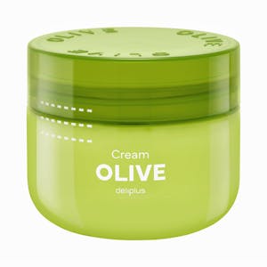Deliplus Olive Oil Body Cream jar, 300ml, front view