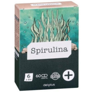 DELIPLUS SPIRULINA, 60 CAPSULES