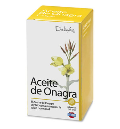 DELIPLUS ACEITE OLEO DE ONAGRA Food supplement based on evening primrose oil, 60 CAPSULES