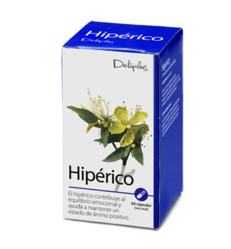 DELIPLUS HIPERICO Hypericum based food supplement, 60 CAPSULES