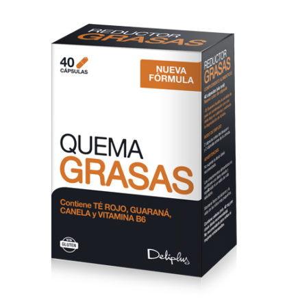 DELIPLUS QUEMA GRASAS Weight correction food supplement , 40 CAPSULES
