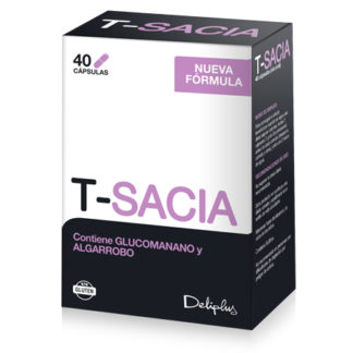 DELIPLUS T-SACIA Weight correction food supplement, 40 CAPSULES