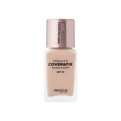 DELIPLUS Makeup fluid Cover & Fix 01 light beige