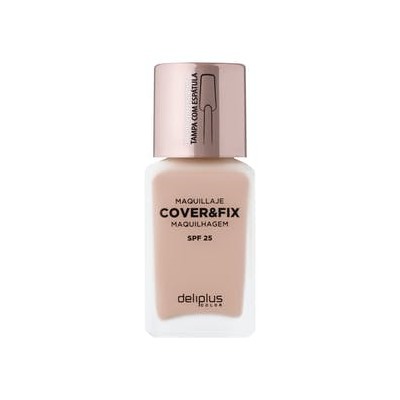 DELIPLUS Makeup fluid Cover & Fix 02 beige pink