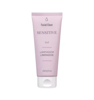 DELIPLUS Sensitive Facial Clean facial cleansing gel for dry and sensitive skin, 100 ml