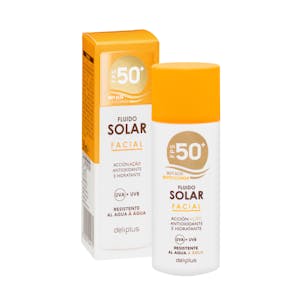 Deliplus SPF 50 facial sunscreen fluid, 50 ml